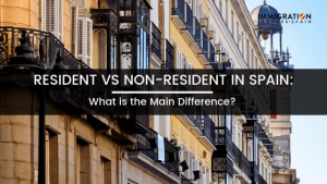 difference between resident and non-resident in Spain