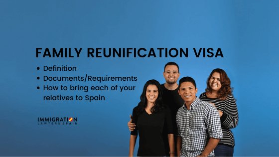 family reunification visa in Spain