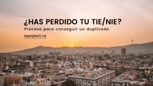 pedir duplicado tarjeta NIE