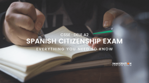 Spanish nationality test