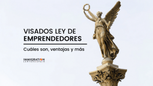 visados ley de emprendedores