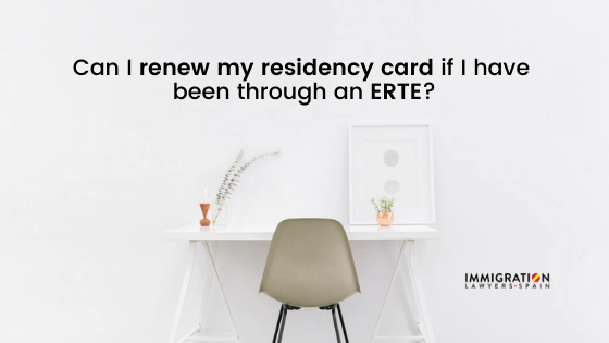 renew residency card after erte