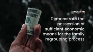economic means family regrouping