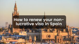 how to renew non-lucrative visa