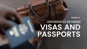 difference between passport and visa