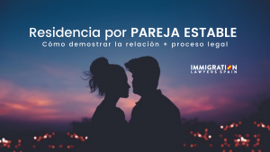 residencia por pareja estable en España