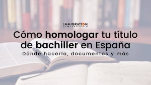 homologar título bachillerato España