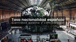 tasa nacionalidad española