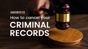 how to cancel criminal records