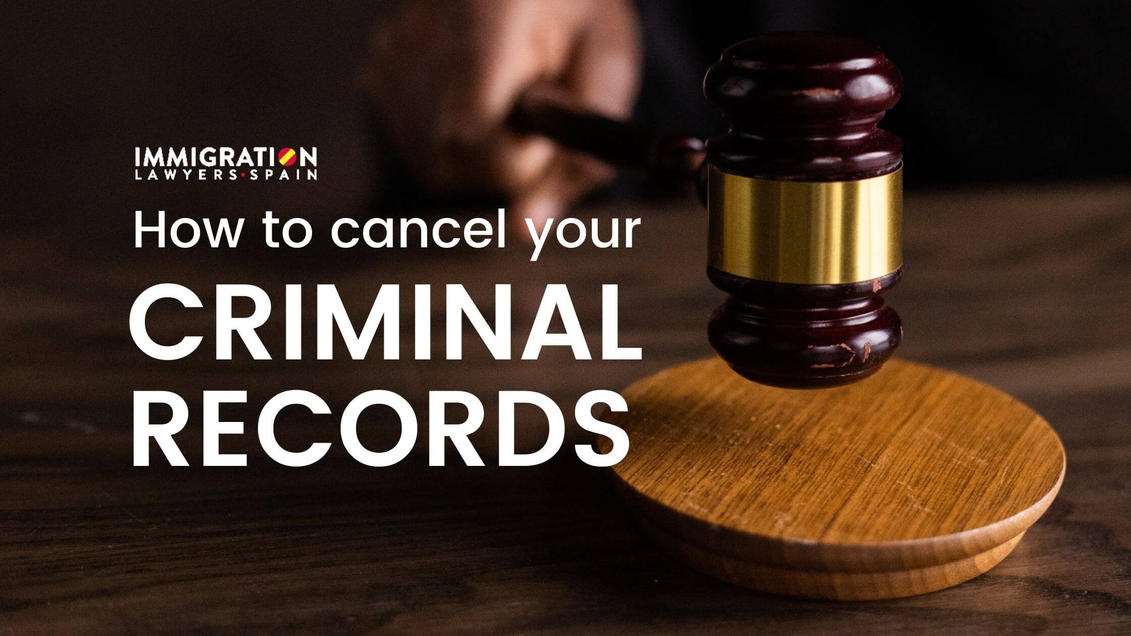 how to cancel criminal records