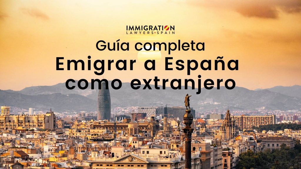 emigrar a España como extranjero