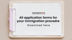 immigration application forms in Spain