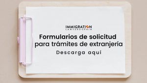 modelos de solicitud extranjería