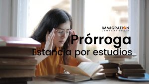 prórroga estancia por estudios