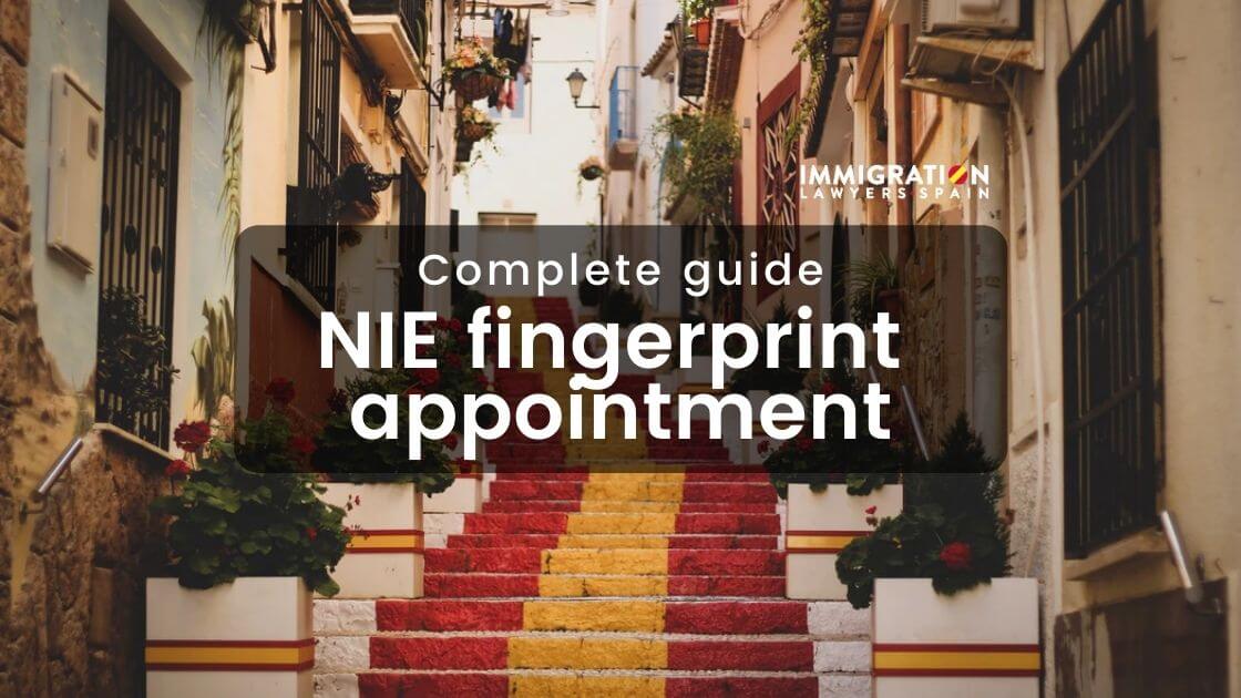 NIE fingerprint appointment