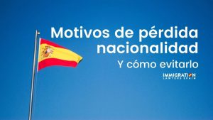 cómo perder la nacionalidad española