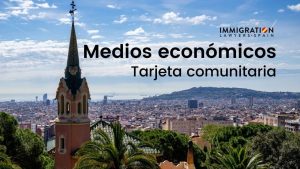 medios económicos tarjeta comunitaria