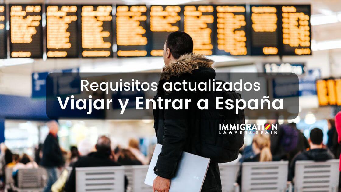 requisitos para viajar a España