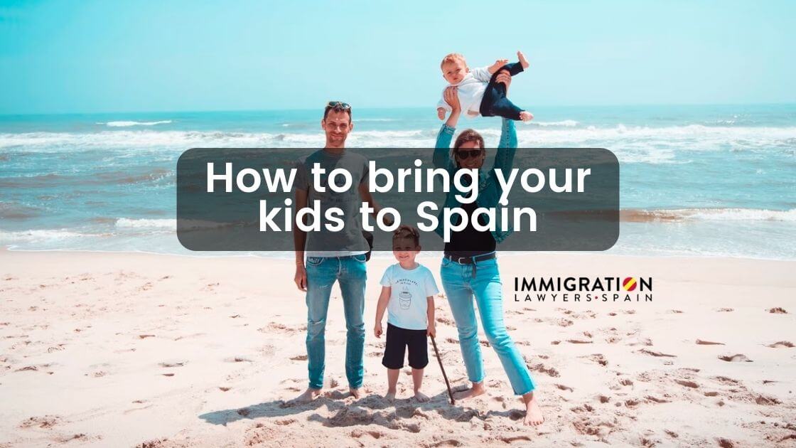 how to bring your kids to Spain