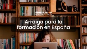 arraigo para la formación