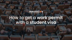 from student visa to work permit