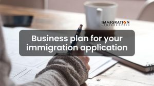business plan immigration application