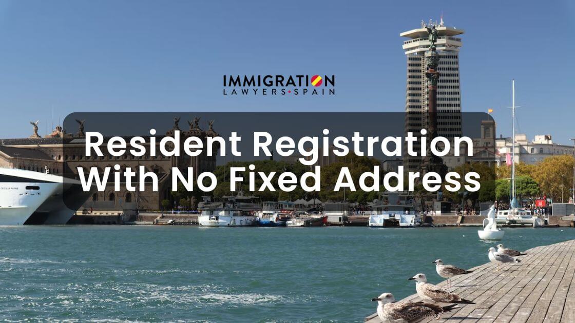 resident registration without fixed address