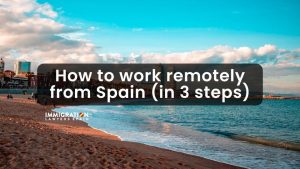 work remotely from Spain