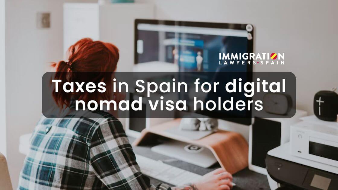 taxes for digital nomads in Spain