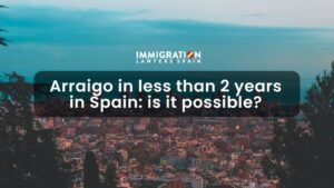 arraigo in less than 2 years