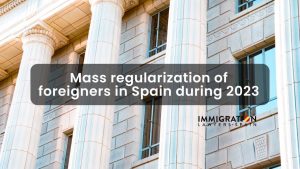 mass regularization of foreigners in Spain