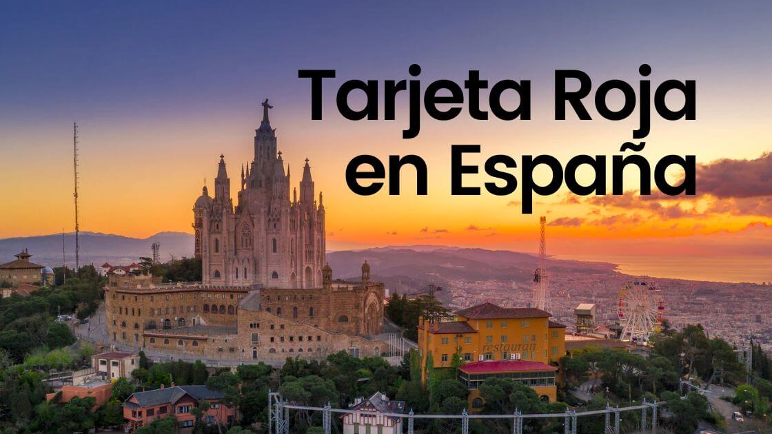 tarjeta roja en España