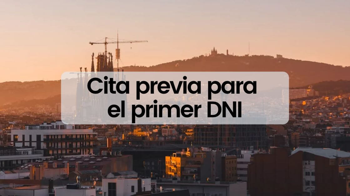 cita previa dni primera vez